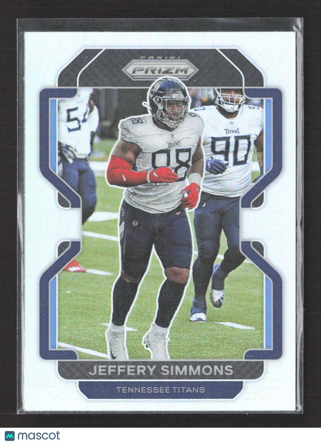 2021 Panini Prizm Jeffery Simmons #5 Silver