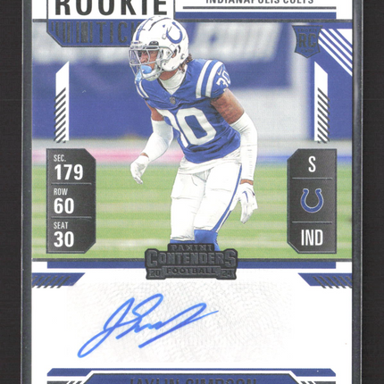 2025 Panini Contenders Football Jaylin Simpson #277 Auto