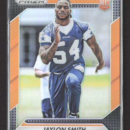 2016 Panini Prizm Football Jaylon Smith #285 Orange RC /299
