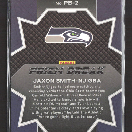 2023 Panini Prizm Prizm Break Jaxon Smith-Njigba #PB-2