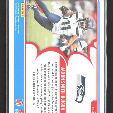 2024 Panini Donruss Action All-Pros Jaxon Smith-Njigba #20 Checkerboard