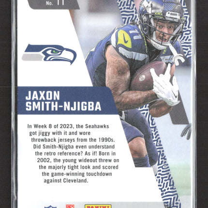 2023 Panini Donruss Optic Primary Colors Jaxon Smith-Njigba #11 RC