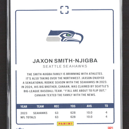 2024 Panini Photogenic Football Jaxon Smith-Njigba #62