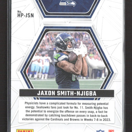 2023 Panini Donruss Optic Hidden Potential Jaxon Smith-Njigba #HP-JSN RC
