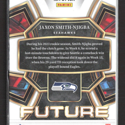 2024 Panini Select Future Jaxon Smith-Njigba #FUT-JSN RC