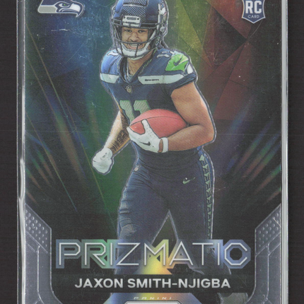 2023 Panini Prizm Prizmatic Jaxon Smith-Njigba #1 RC