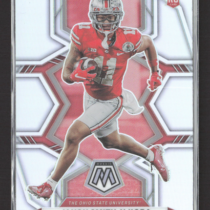 2023 Panini Mosaic Draft Picks Jaxon Smith-Njigba #15 RC Silver