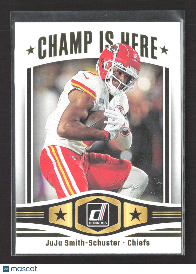 2023 Panini Donruss Champ Is Here JuJu Smith-Schuster #CIH-6