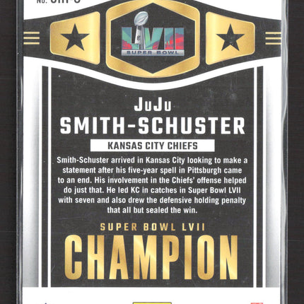 2023 Panini Donruss Champ Is Here JuJu Smith-Schuster #CIH-6
