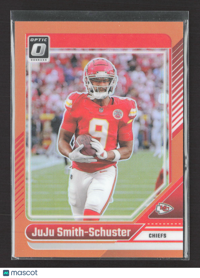 2024 Panini Donruss Optic JuJu Smith-Schuster #136 Orange 230/249