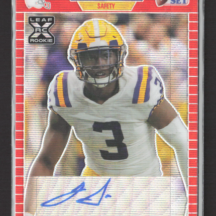 2021 Leaf Pro Set Jacoby Stevens #PA-JS1 RC 2 / 75 Auto