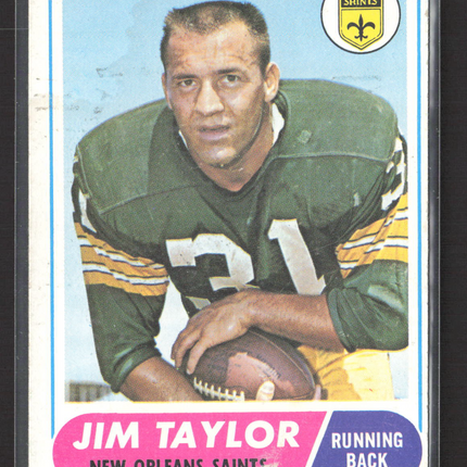1968 Topps Jim Taylor #160