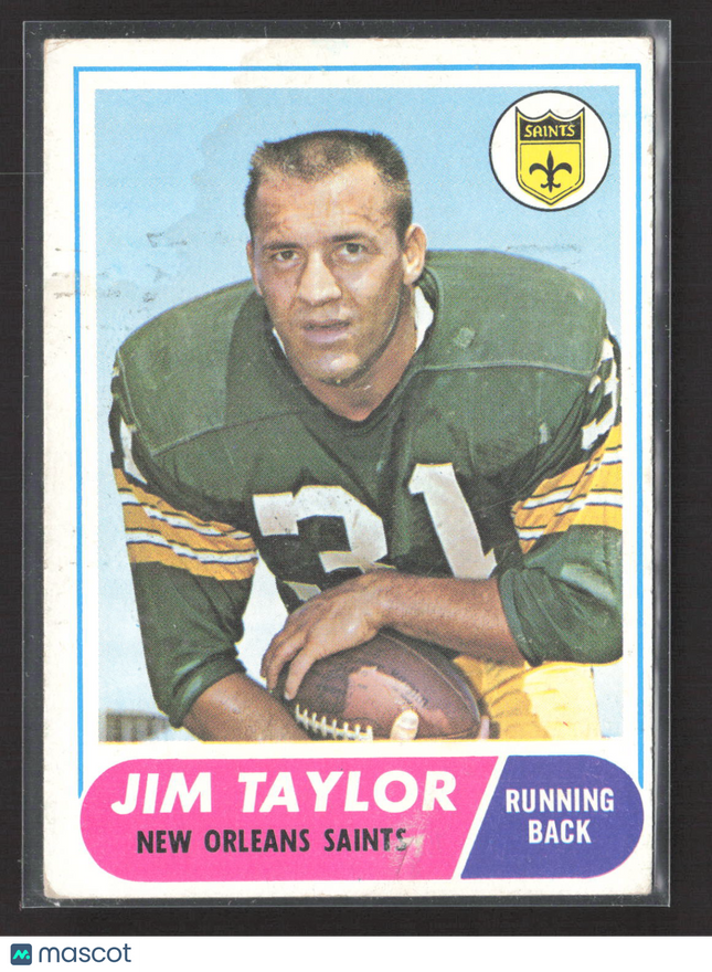 1968 Topps Jim Taylor #160