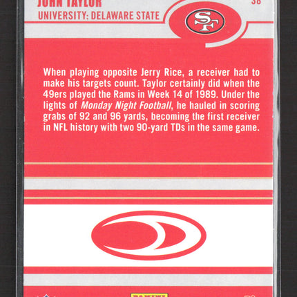2023 Panini Donruss Football John Taylor #38