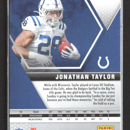 2020 Panini Mosaic Jonathan Taylor #216