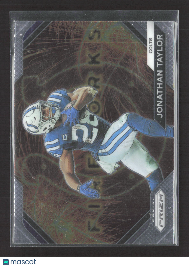 2023 Panini Prizm Fireworks Jonathan Taylor #F-16