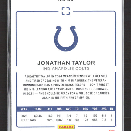2024 Panini Photogenic Jonathan Taylor #56