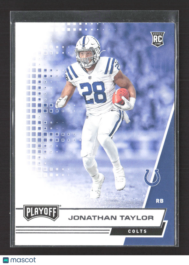 2020 Panini Playoff Jonathan Taylor #218 RC