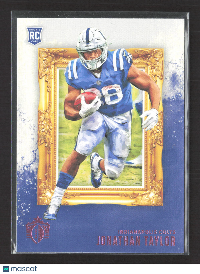 2021 Panini Chronicles Gridiron Kings Jonathan Taylor #GK-12 RC Pink