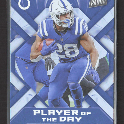 2022 Panini Player of the Day Jonathan Taylor #16