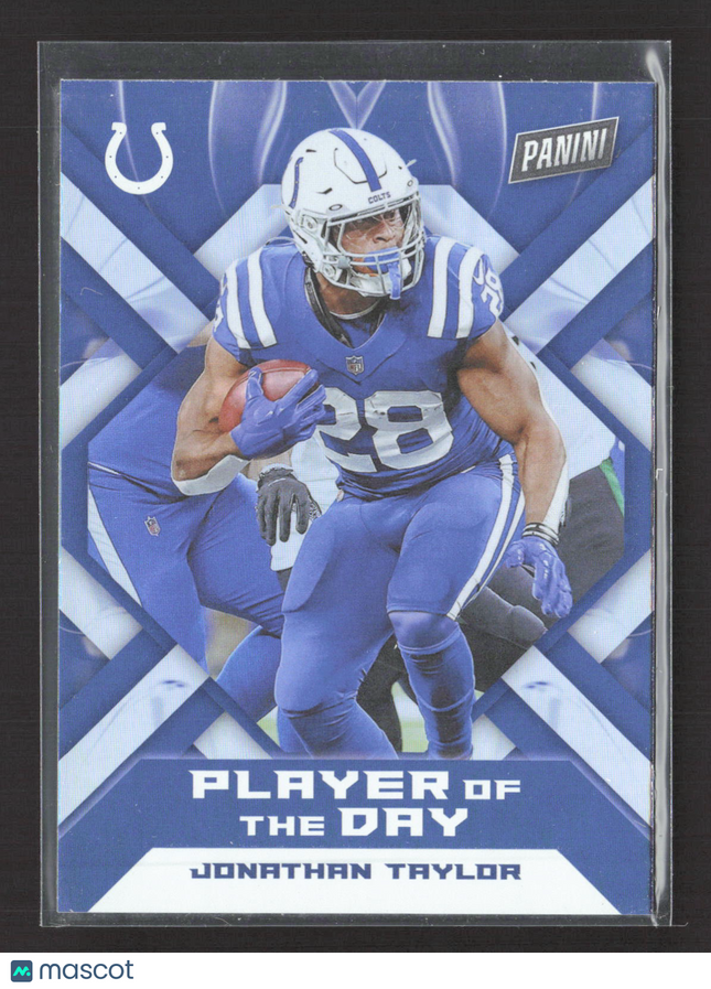 2022 Panini Player of the Day Jonathan Taylor #16