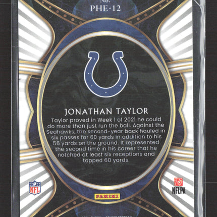 2022 Panini Select Phenomenon Jonathan Taylor #PHE-12
