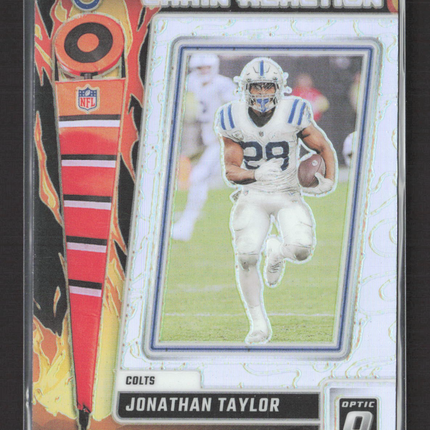 2023 Panini Donruss Optic Chain Reaction Jonathan Taylor #CR-JT Holo