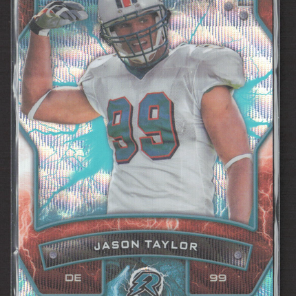 2025 Topps Resurgence Jason Taylor #59 Aqua