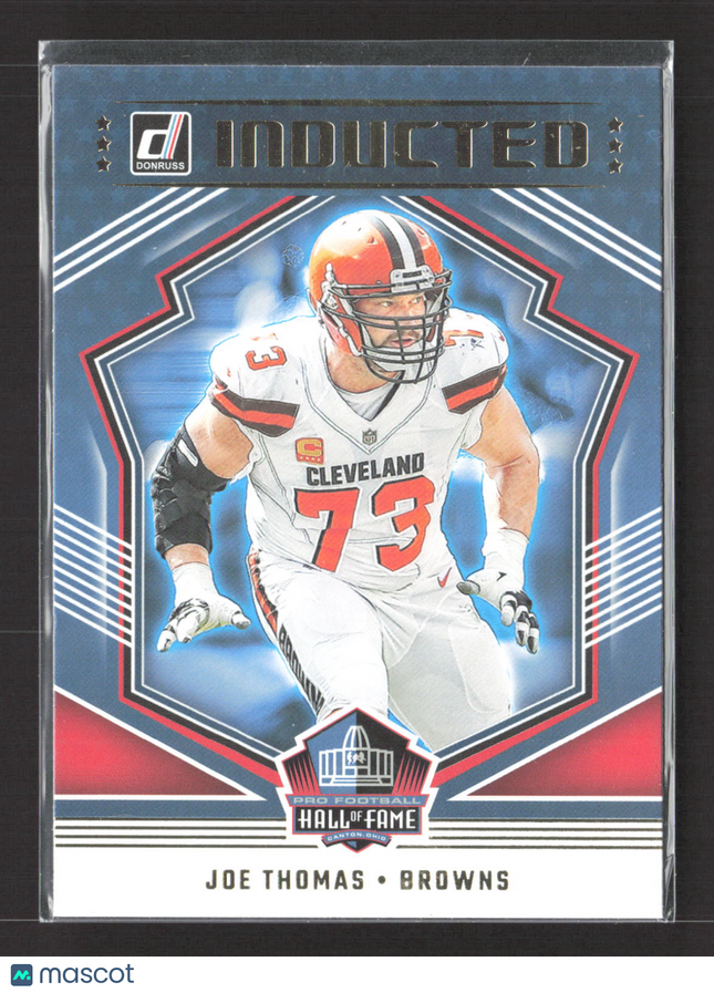 2023 Donruss Inducted Joe Thomas #I-2