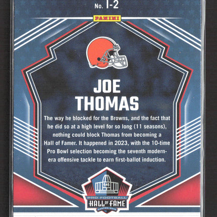 2023 Donruss Inducted Joe Thomas #I-2