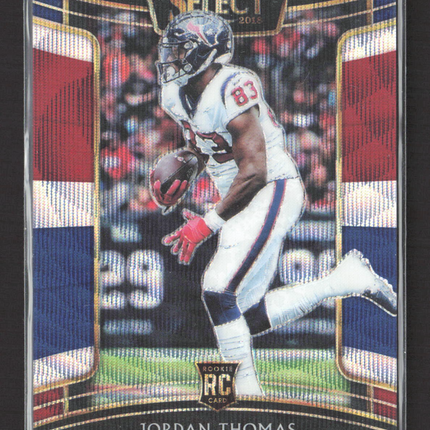 2019 Panini Select Concourse Jordan Thomas #72 Tri Color 050/199 RC