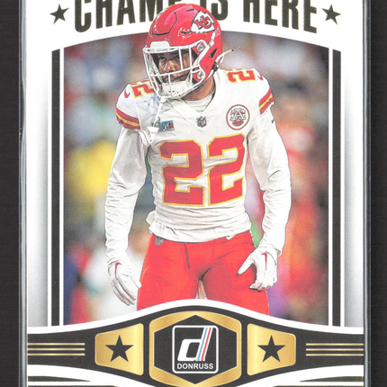 2023 Panini Donruss Champ Is Here Juan Thornhill #CIH-10
