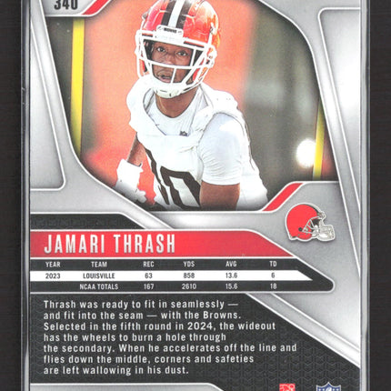 2024 Panini Prizm Jamari Thrash #340 RC