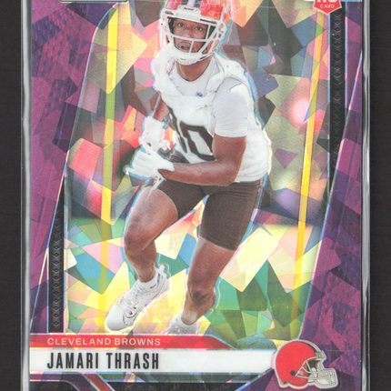 2024 Panini Prizm Mosaic Jamari Thrash #340 Purple Ice 145/225 RC