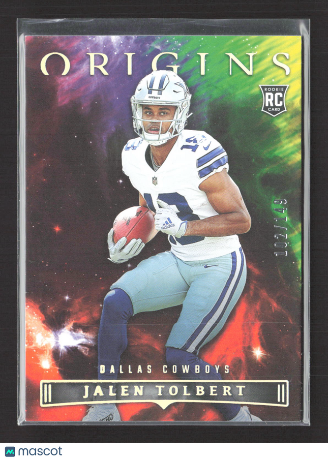 2022 Panini Origins Jalen Tolbert #131 RC 102/149