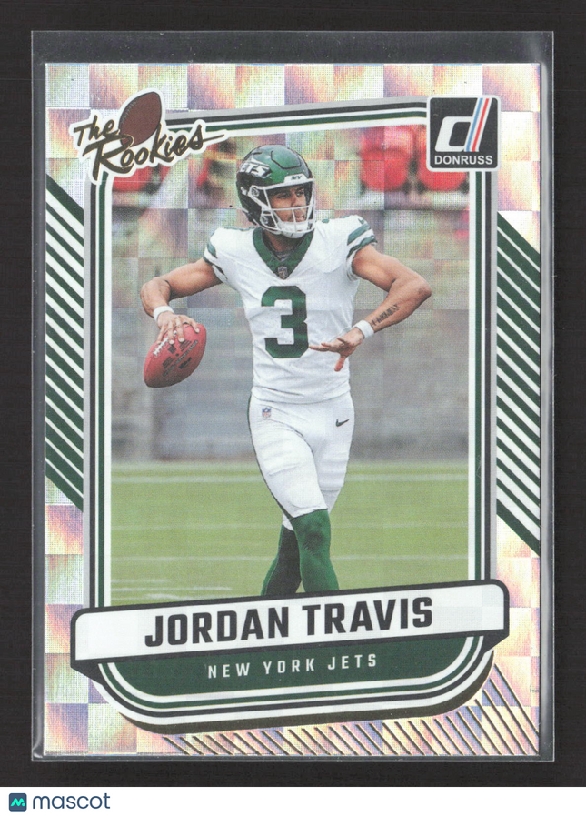 2024 Donruss The Rookies Jordan Travis #TR-32 Checkerboard