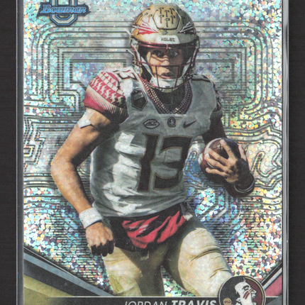 2022 Bowman University Jordan Travis #3 Speckle Refractor