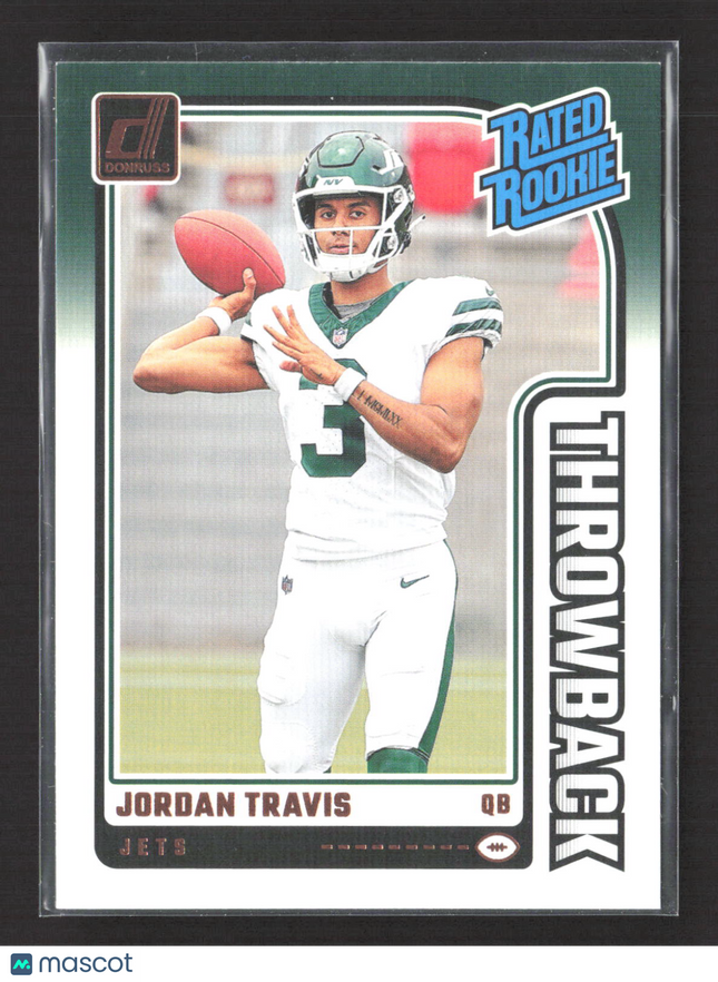 2024 Panini Donruss Throwback Jordan Travis #39