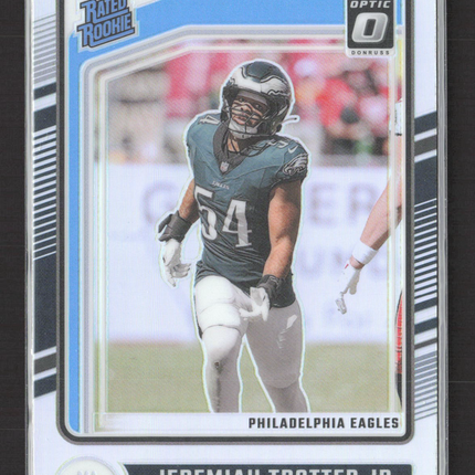 2024 Panini Donruss Optic Prizm Jeremiah Trotter Jr. #250 holo