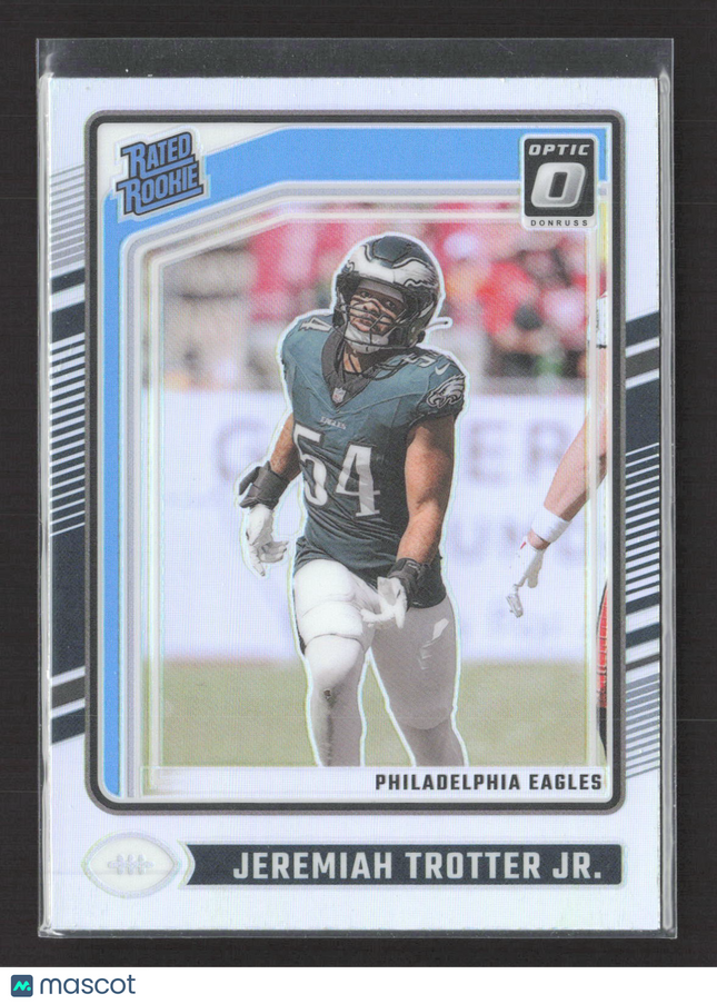 2024 Panini Donruss Optic Prizm Jeremiah Trotter Jr. #250 holo