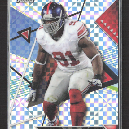 2024 Topps Composite Finest Justin Tuck #223 X-Fractor Refractor