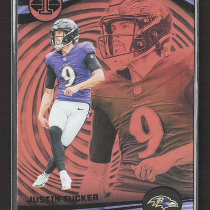 2024 Panini Illusions Justin Tucker #7 Orange