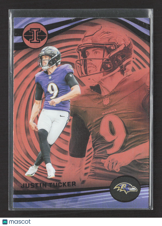 2024 Panini Illusions Justin Tucker #7 Orange