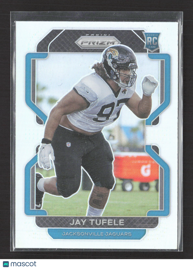 2021 Panini Prizm Jay Tufele #440 RC Silver