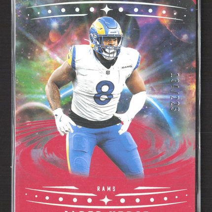 2025 Panini Origins Jared Verse #26 Red 134/225