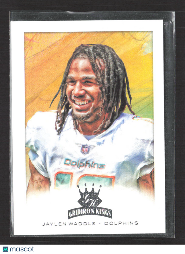 2022 Panini Chronicles Donruss Football Gridiron Kings Jaylen Waddle #GK-26