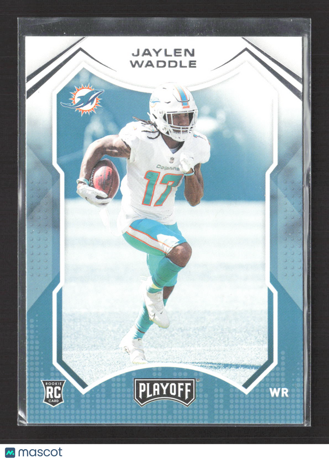 2021 Panini Playoff Football Jaylen Waddle #206 RC