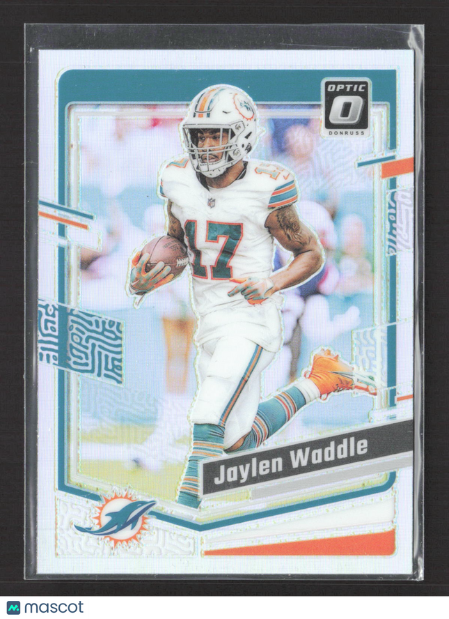 2023 Panini Donruss Optic Prizm Jaylen Waddle #116 Holo