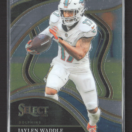 2024 Panini Select Football Jaylen Waddle #257 Silver Prizm