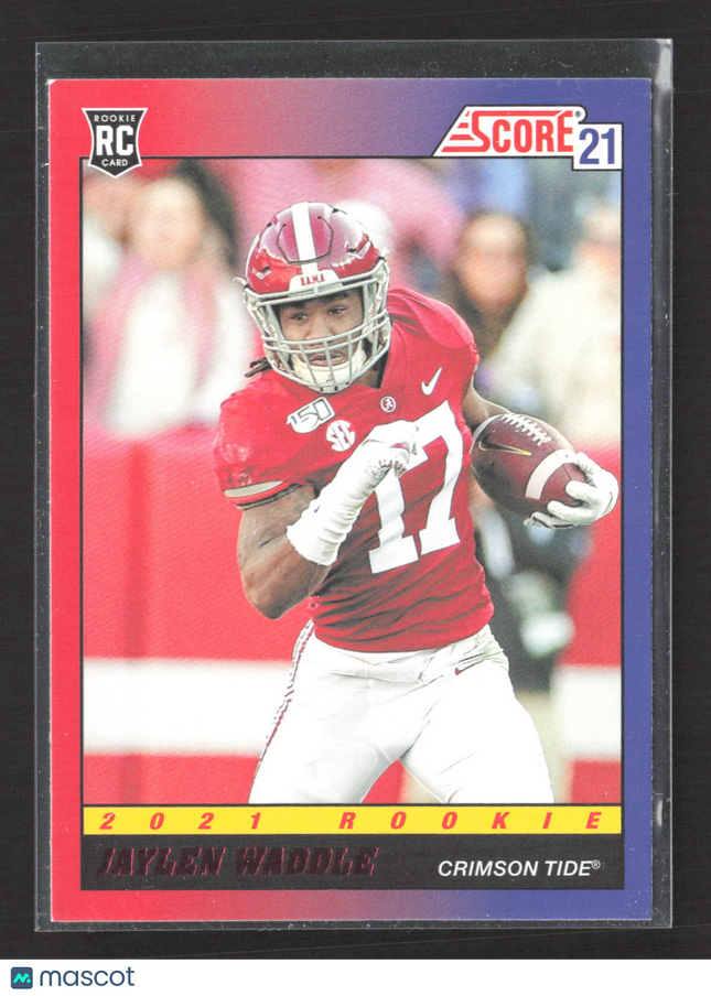 2021 Panini Score Jaylen Waddle #TB7 RC